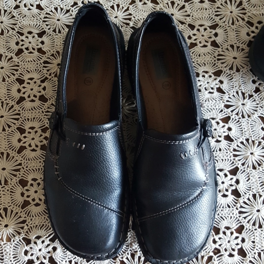 Womens Black Shoes Size 10W